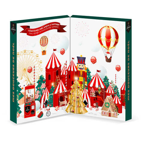 Calendario de Adviento de mermeladas y cremas Andresy (El calendario)