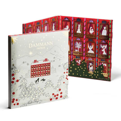 Calendario de Adviento Dammann Teas x Arnold d'Alger (calendario de 25 bolsitas)