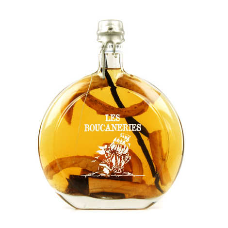 Ponche de ron con plátano - 18%