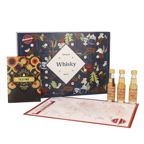 Calendario de Adviento: Grandes Clásicos del Whisky Escocés (24 miniaturas) - Edición nº 10