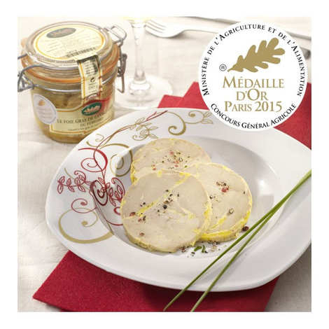 Foie gras de pato entero del suroeste de Francia