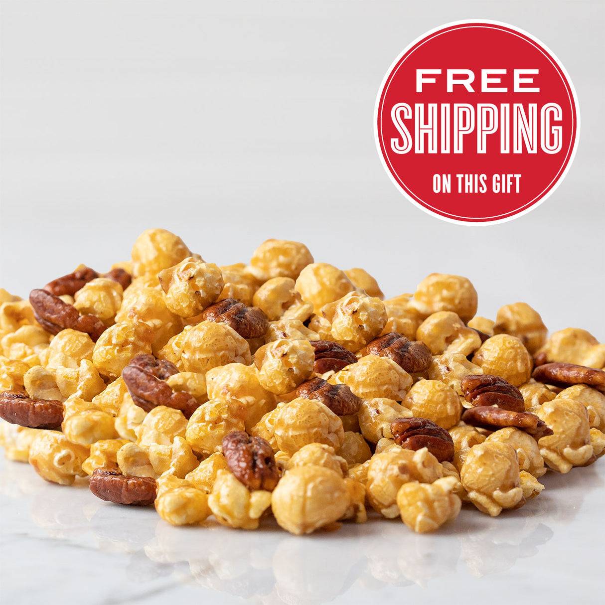 Palomitas de maíz con caramelo y nueces
