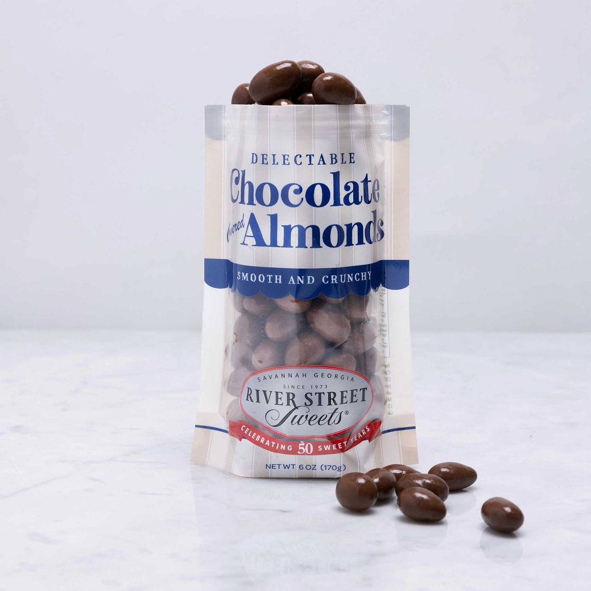 Bolsa de almendras cubiertas de chocolate (170 g)