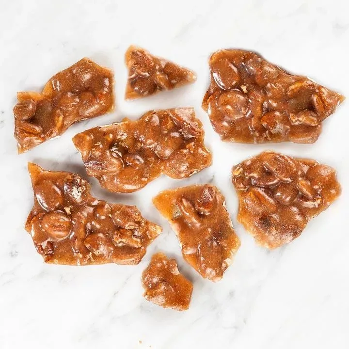 Bolsa de 1 libra de turrón de nueces pecanas