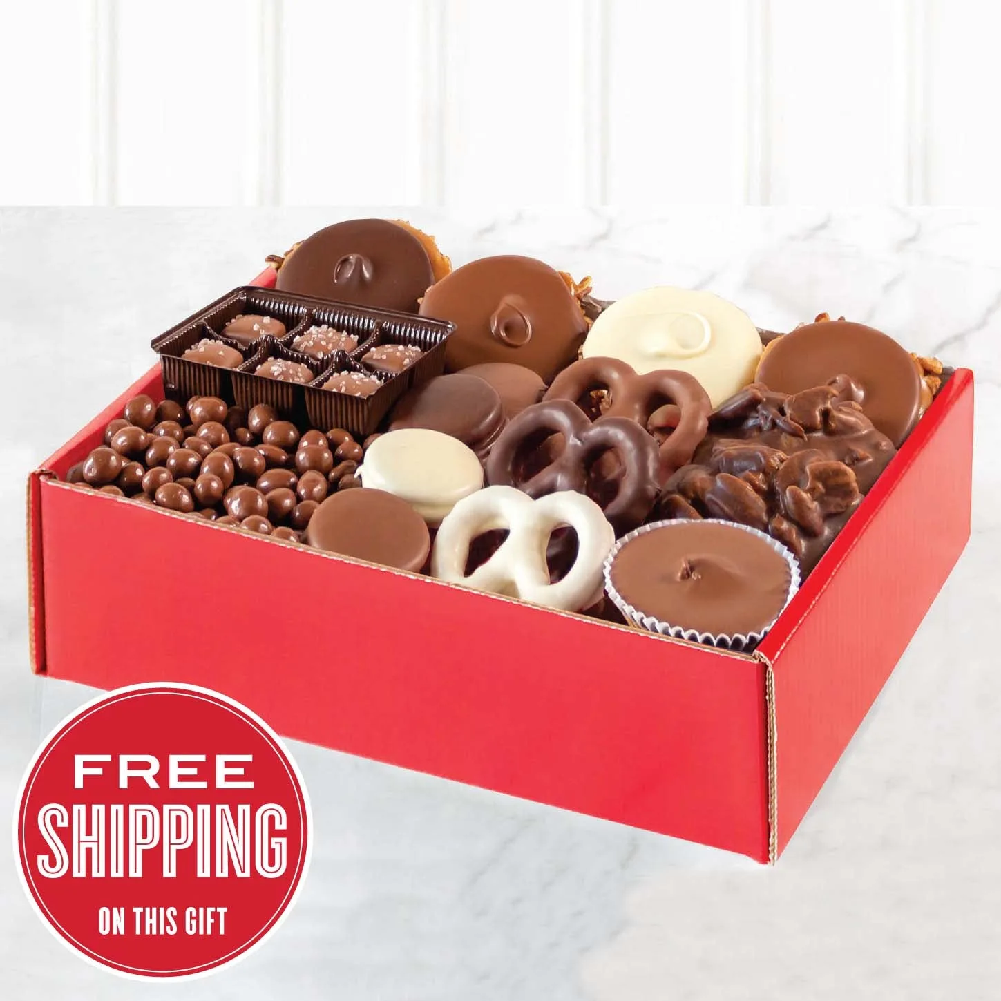 Caja de regalo para amantes del chocolate