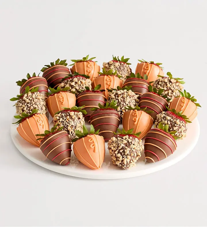 Fresas gourmet bañadas en chocolate (media docena)