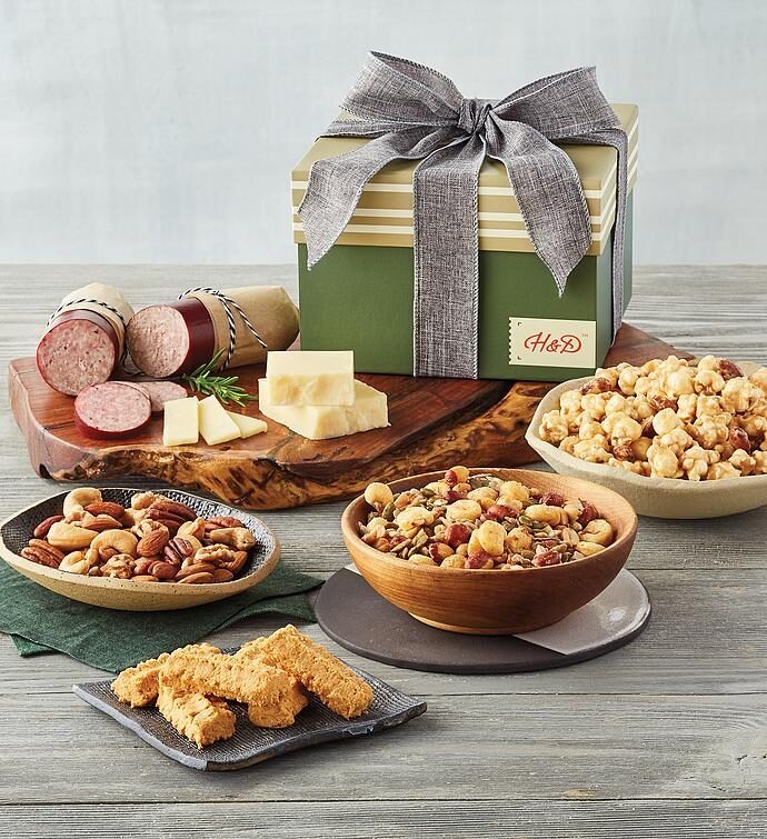 Caja de regalo para amantes de los snacks