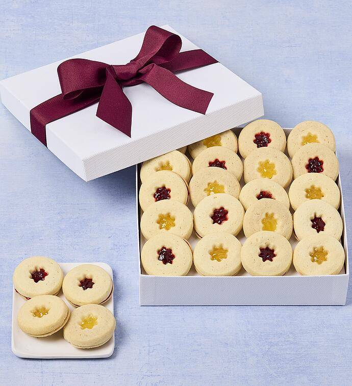 Galletas de mantequilla con forma de flor