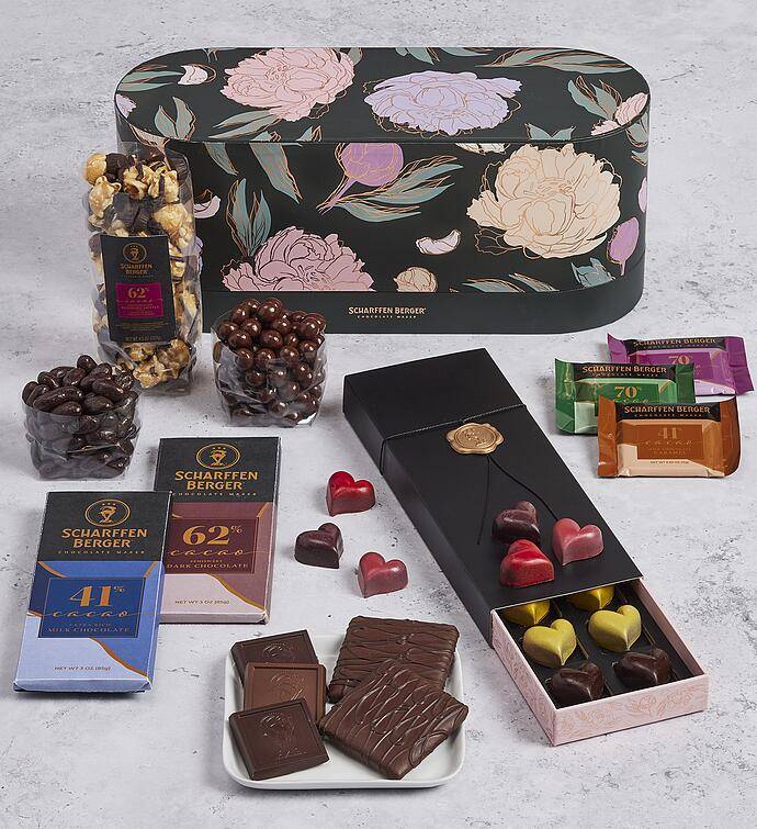 Colecciones Scharffen Berger Chocolate Curio y Hearts in Bloom