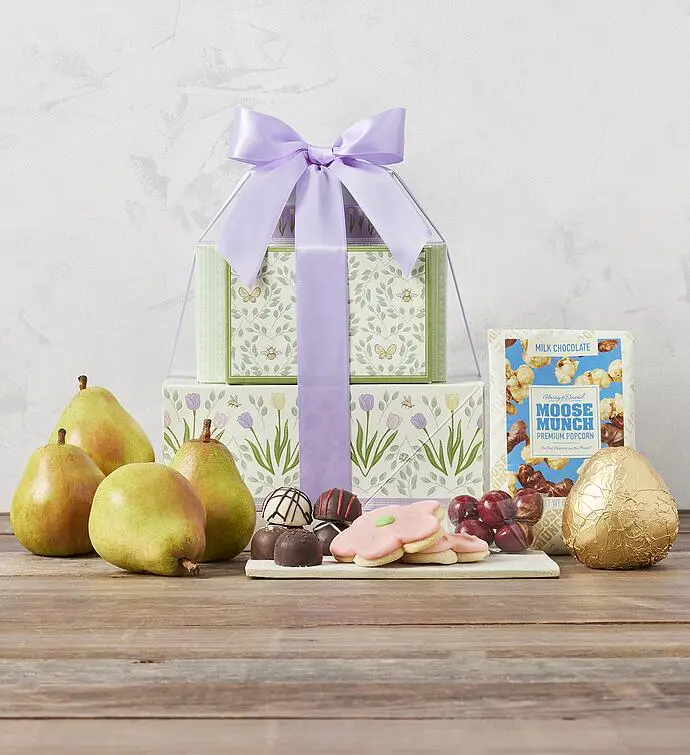 Torre de dulces: Regalo clásico para el Día de la Madre