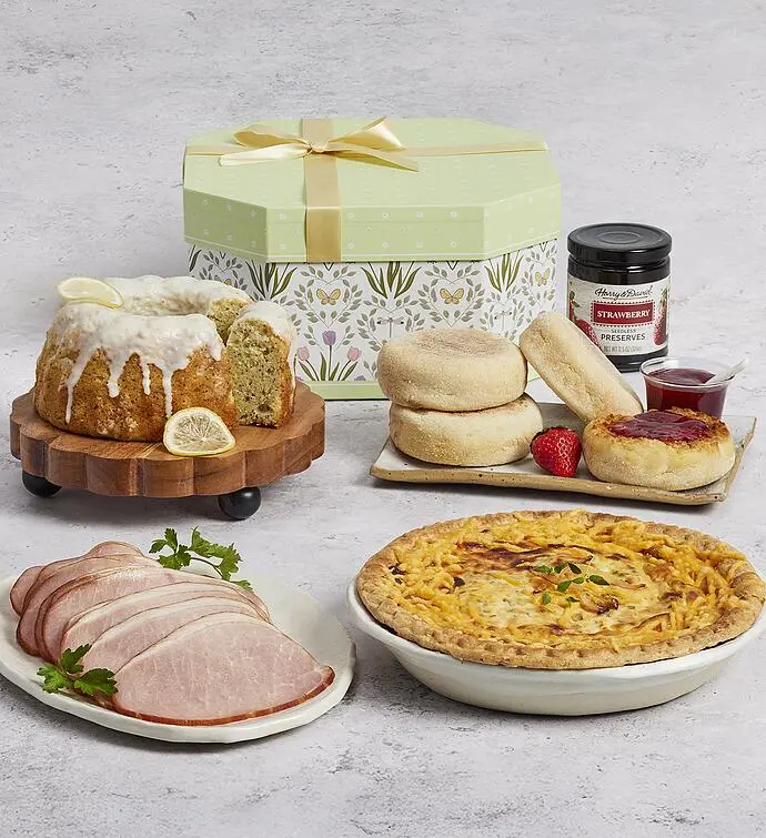 Caja de regalo para brunch de primavera