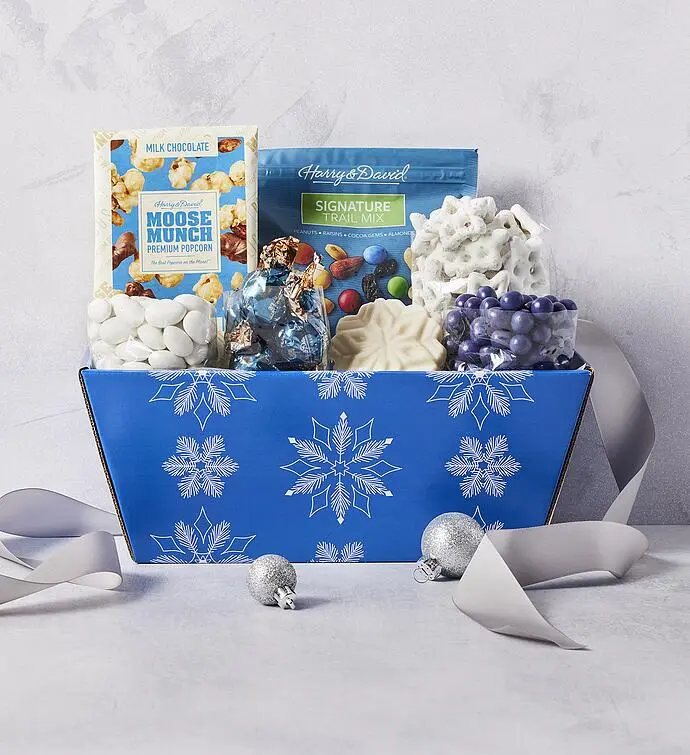 Cesta de regalo festiva