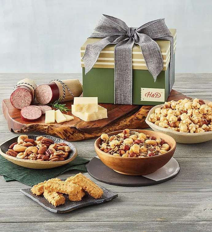 Caja de regalo para amantes de los snacks