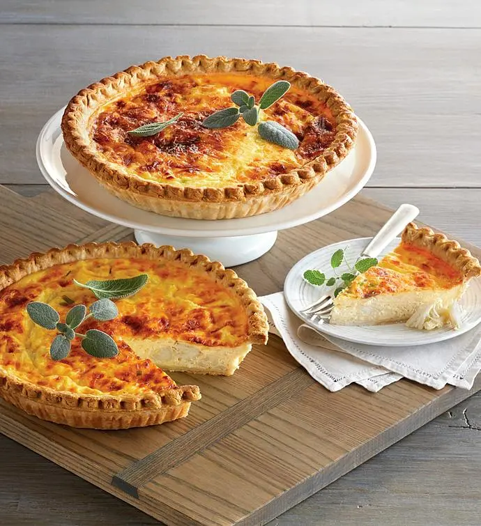 Quiche de cangrejo dúo