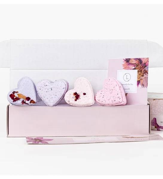 Vaporizadores de ducha con forma de corazón de lavanda