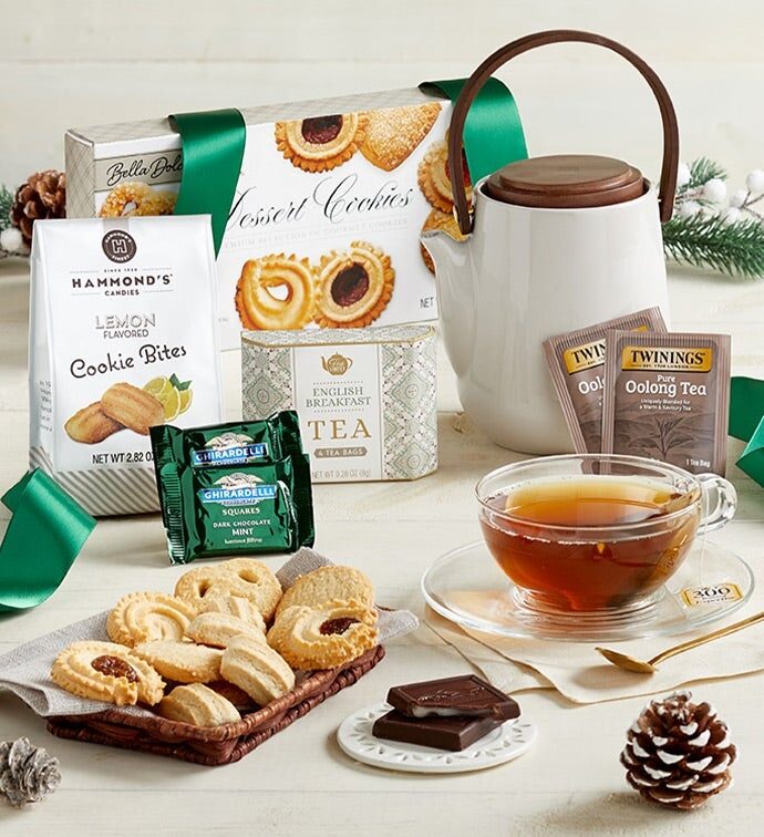 Regalo de té para entrar en calor en invierno
