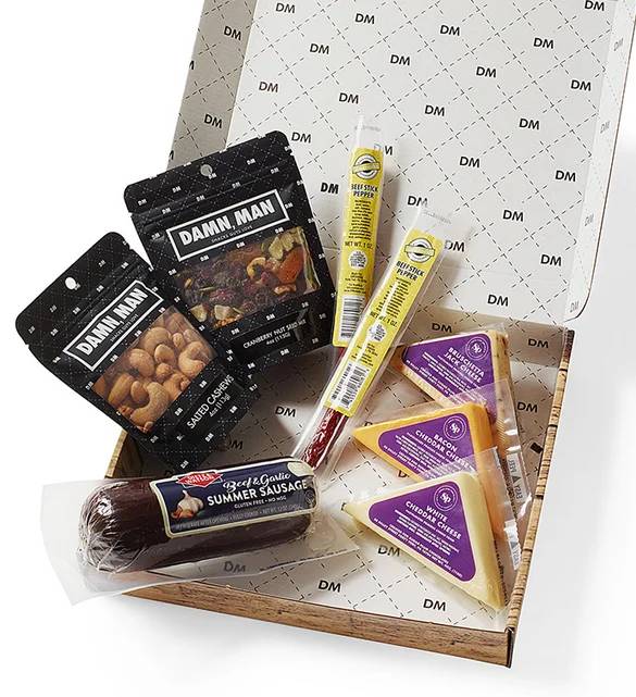 Caja de regalo de delicatessen de lujo