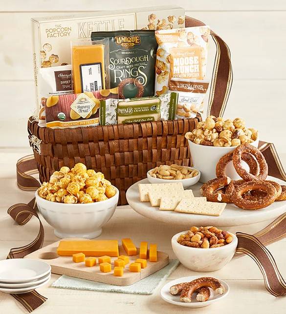 Cesta de regalo gourmet clásica