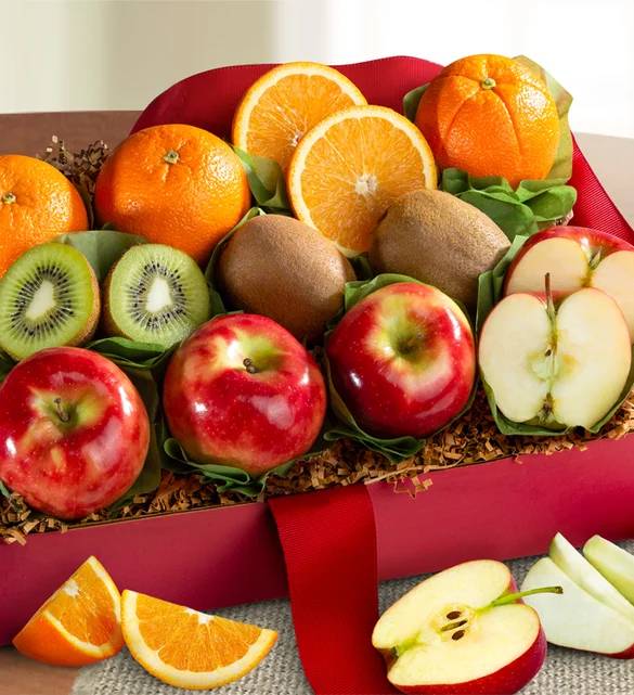 Caja de regalo de frutas medianas Arbor Harvest