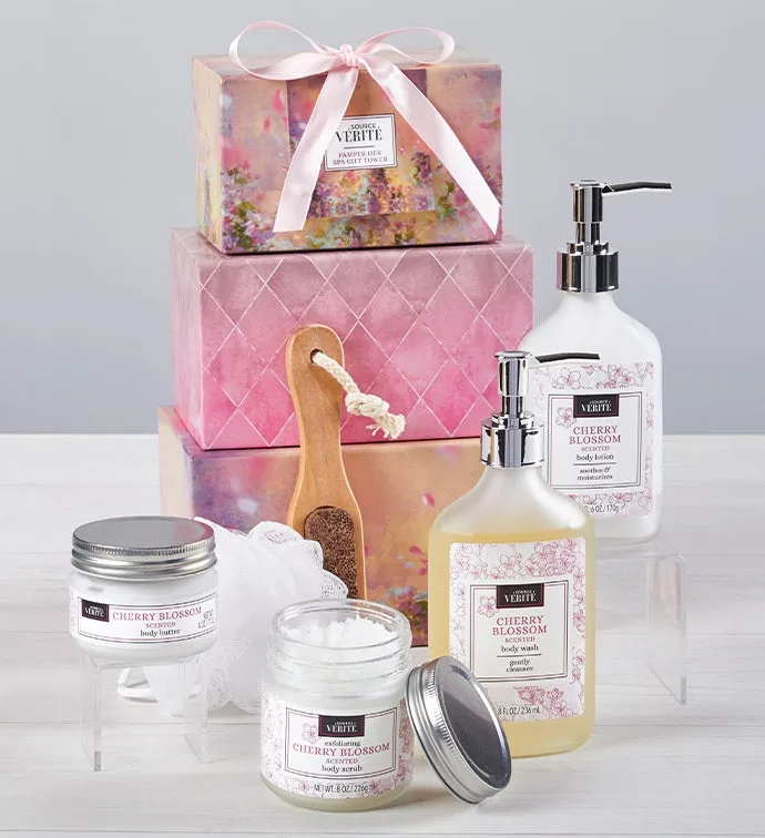 Torre de spa Cherry Blossom Pamper Her