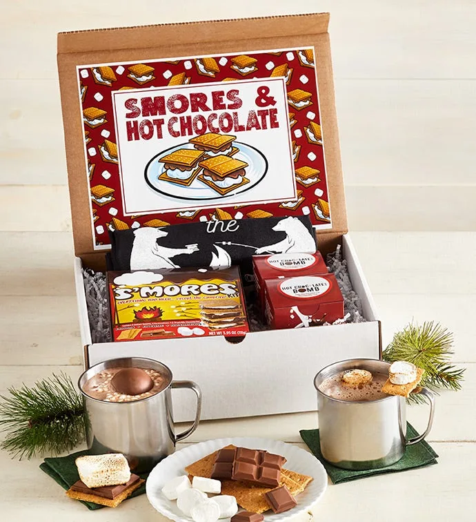 Kit de delicias para disfrutar junto a la chimenea con bolsa de transporte