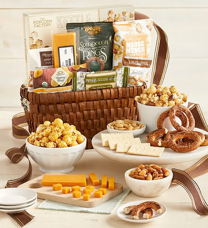 Cesta de regalo gourmet clásica