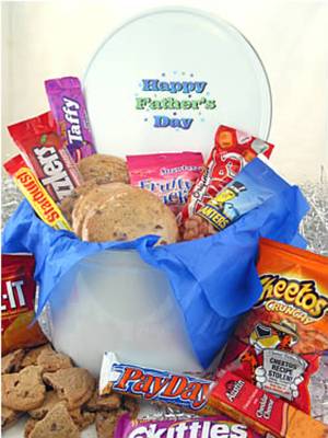 Fathers Day Goodie Cookie Tin (1/2 Dozen)