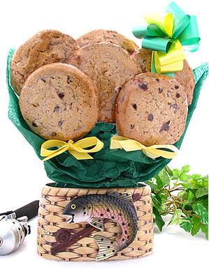 Ramo de galletas sin gluten Fishing Basket (1/2 docena)