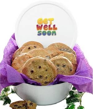 Lata de galletas gourmet sin gluten para recuperarse (1 docena)