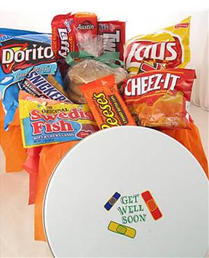 Lata de galletas sin gluten "Get Well Goodie" (1/2 docena)