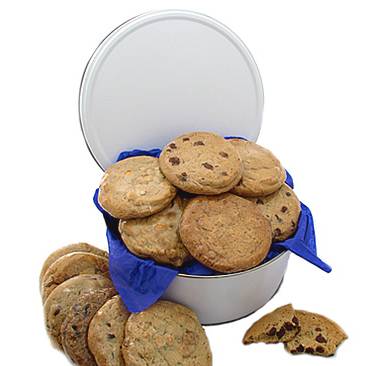 Lata de galletas gourmet sin gluten (1 docena)