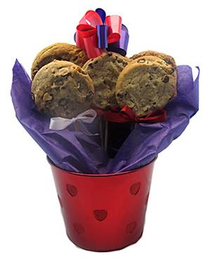 Metallic Heart Pot (1/2 Dozen)
