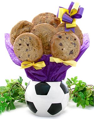 Ramo de regalo de fútbol (media docena)