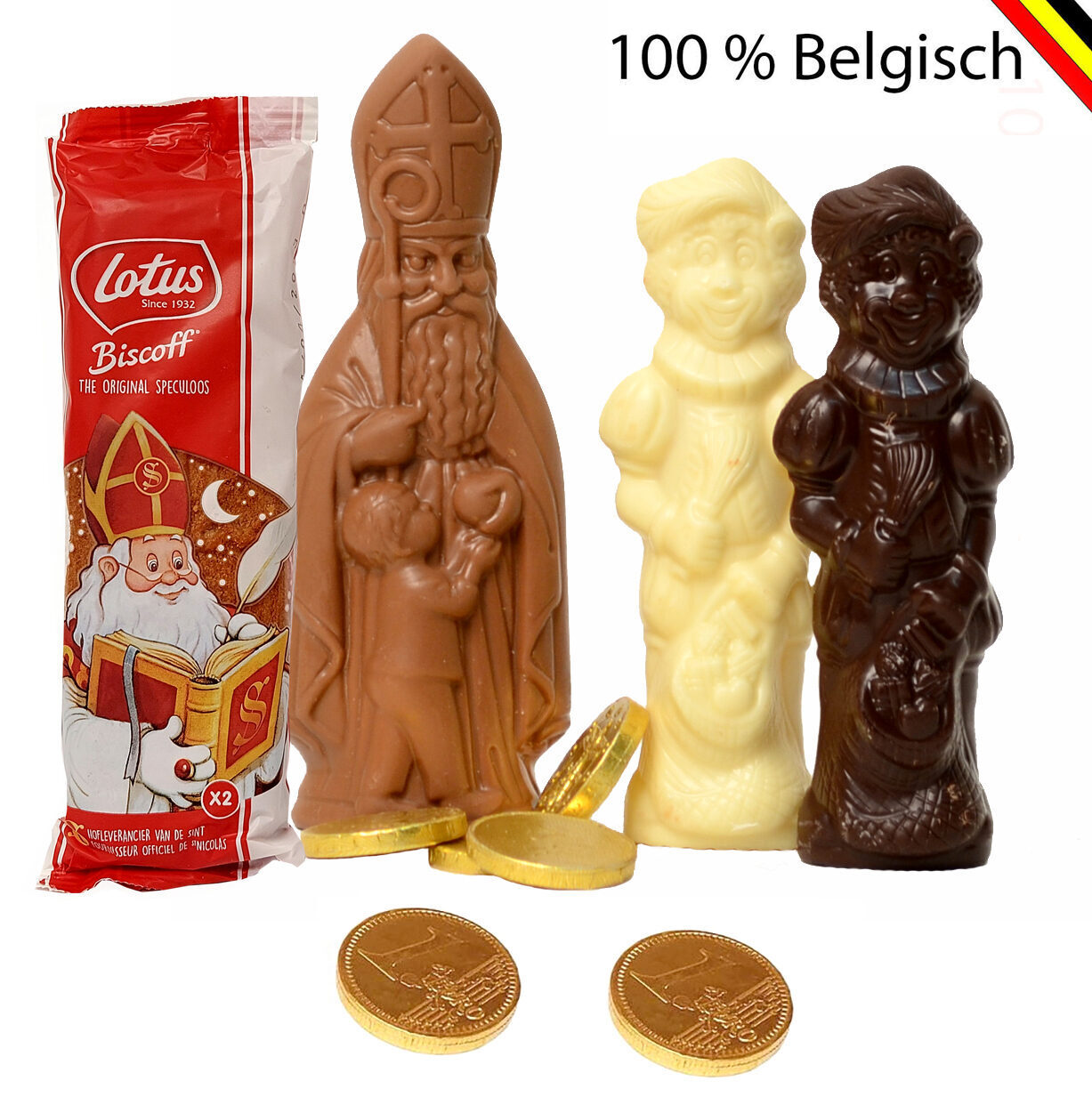 Chocolate belga y Biscoff para San Nicolás en 2023