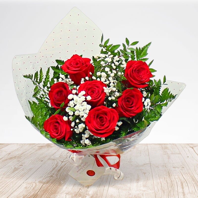Ramo de 7 rosas