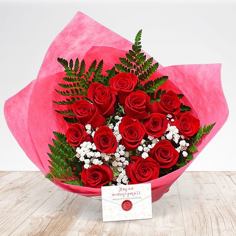 Ramo de 13 rosas
