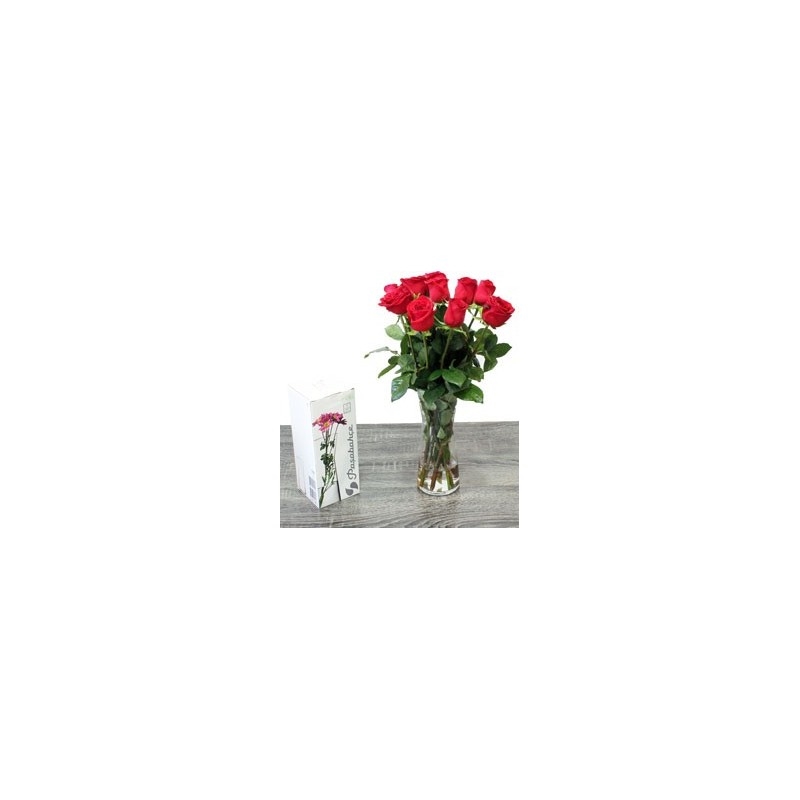 Mi jarrón de rosas