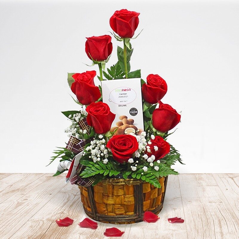 Rosas en espiral