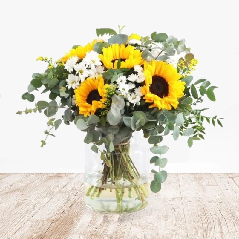 Girasoles y margaritas (normal)