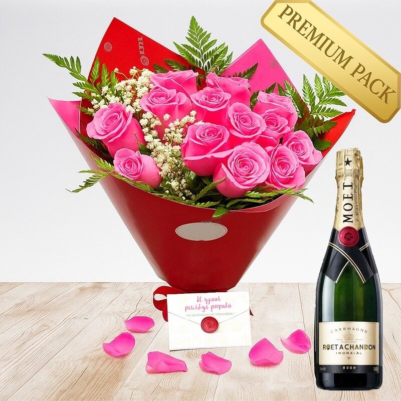 Moet &amp; Rosas