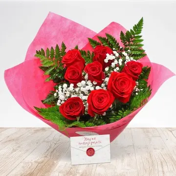 Ramo de 8 rosas