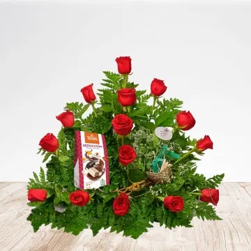 Arreglo floral Bombon