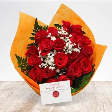 Ramo de 19 rosas