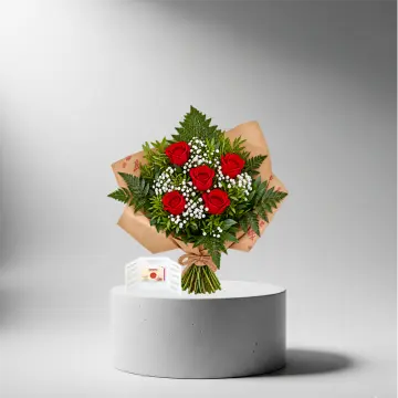 Ramo de 5 rosas