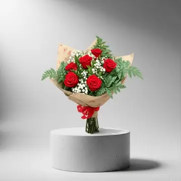 Ramo de 6 rosas
