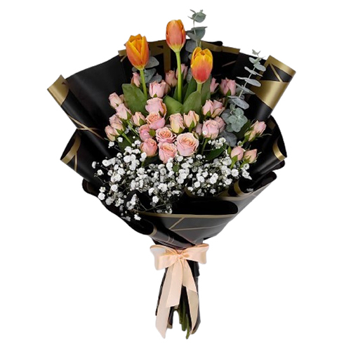 TULI008-TULIP BOUQUET ( Little)