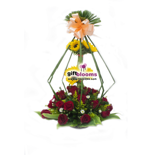 Arreglo floral para cumpleaños-5