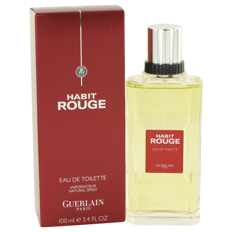 Colonia Habit Rouge Colonia de 3.4 oz | Eau de toilette en spray