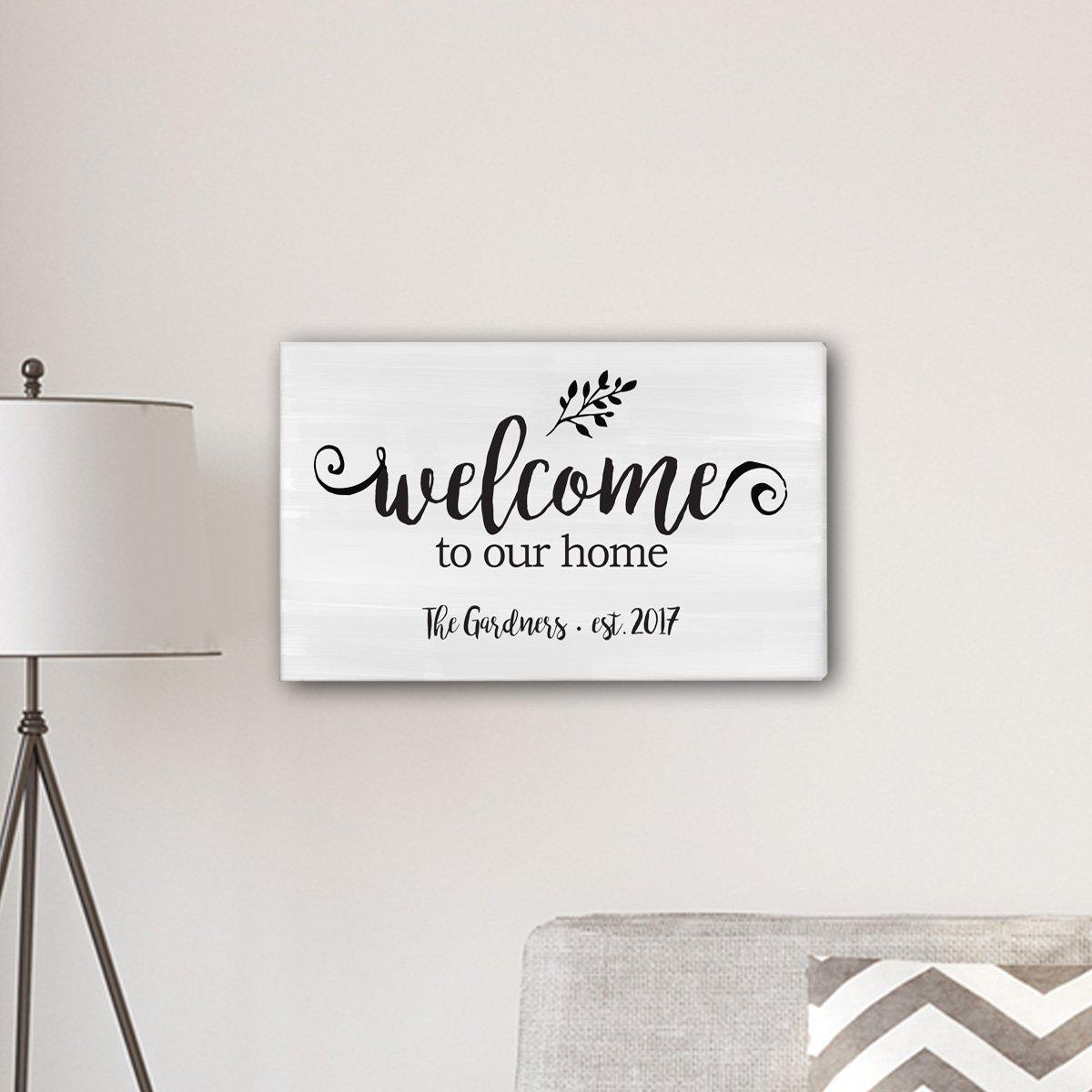 Bienvenida personalizada a nuestra casa de campo moderna