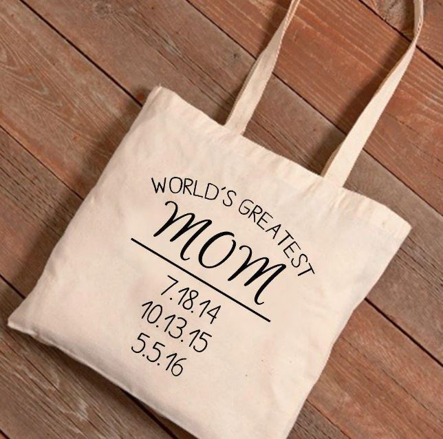 Bolsas de mano personalizadas - La mejor mamá del mundo